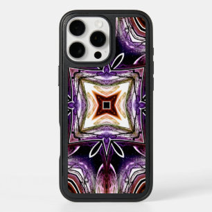 Kaleidoscope cosmique violet et orange