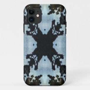 Kaleidoscope cow hide pattern iPhone 11 case