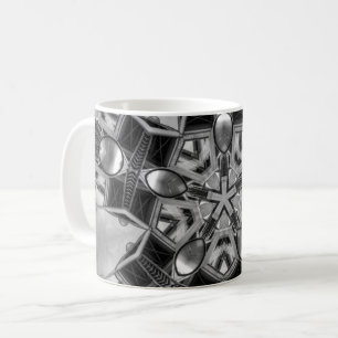 Kaleidoscope dark Star Coffee Mug