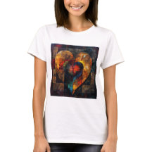 Kaleidoscope de T-shirt femmes d'amour