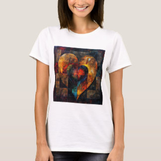 Kaleidoscope de T-shirt femmes d'amour