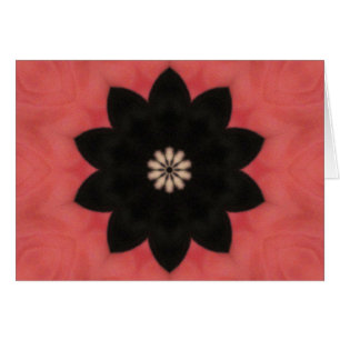 kaleidoscope design note card