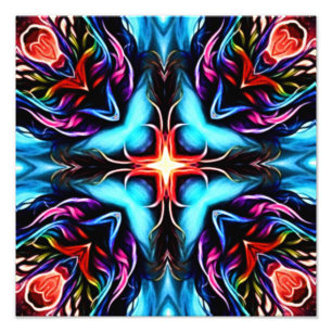 Kaleidoscope Design Photo Print