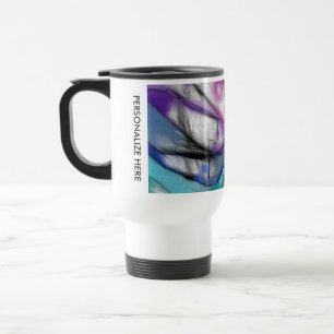 Kaleidoscope Dragonfly Travel Mug