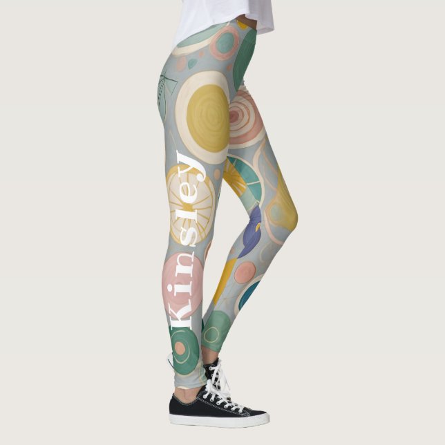 Kaleidoscope Dream Personalized Leggings (Right)