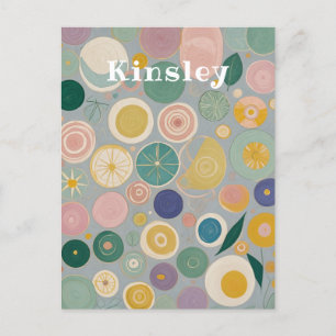 Kaleidoscope Dream Personalized Postcard