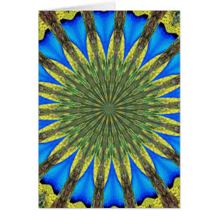 Kaleidoscope en plume de paon 3