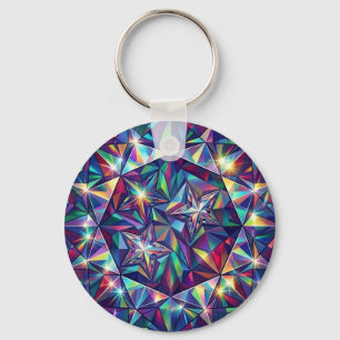 Kaléidoscope Energy Mandala – Porte-clés couleur