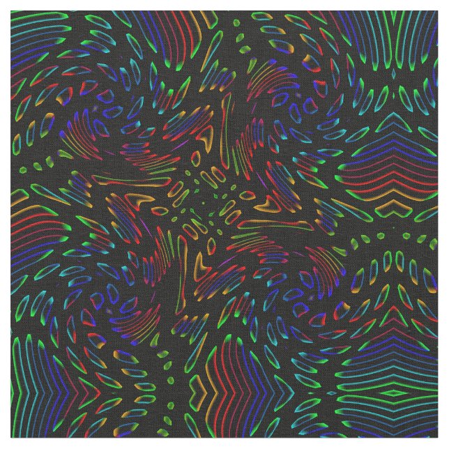 Kaleidoscope Fabric (Close Up)