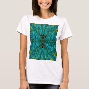 Kaleidoscope Feather Design T-Shirt