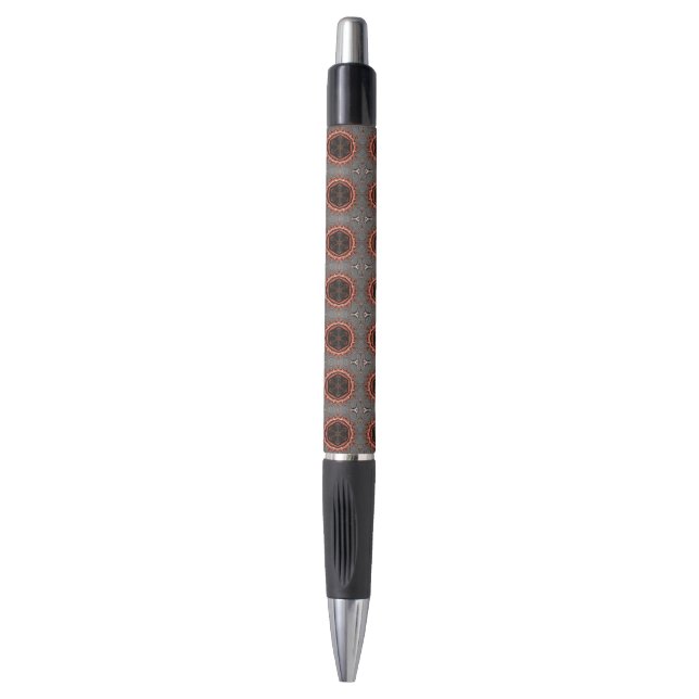 Kaleidoscope Flames Pen (Front Vertical)