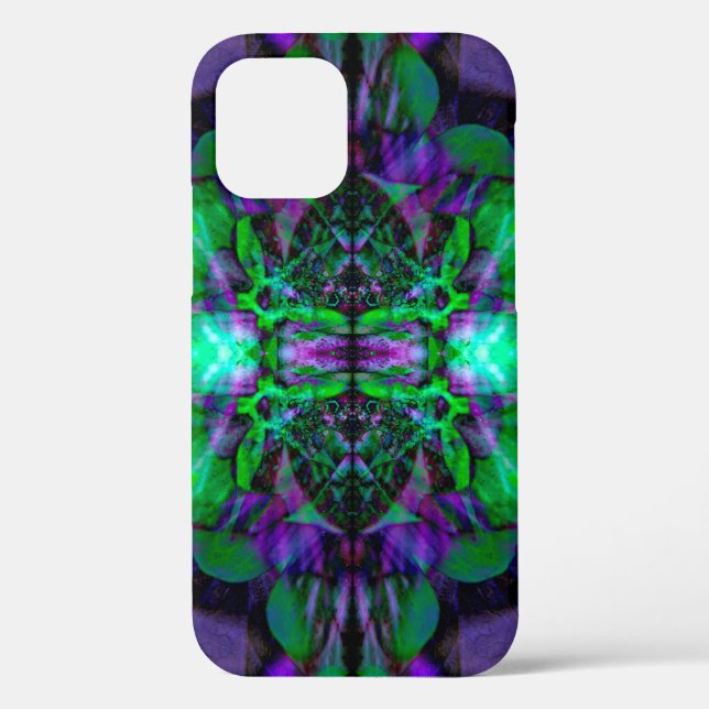 Kaleidoscope flower pattern Case-Mate iPhone case (Back)