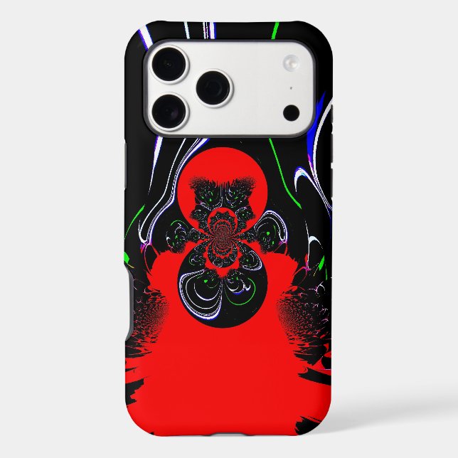 Kaleidoscope Fluid Art Print (Back)