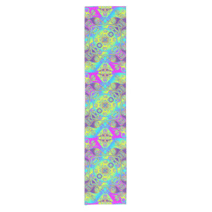 Kaleidoscope Fractal Pattern XII + your ideas Short Table Runner