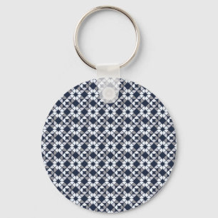 Kaleidoscope Geometric Pattern Keychain