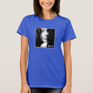 Kaleidoscope Girl: Basic Dark Crew Neck T-Shirt