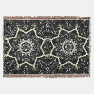 Kaleidoscope Gothic Throw Blanket