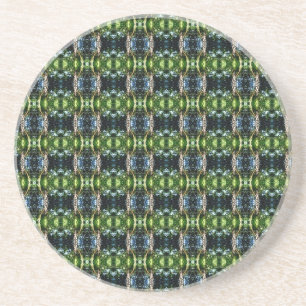 Kaleidoscope Grün Coaster