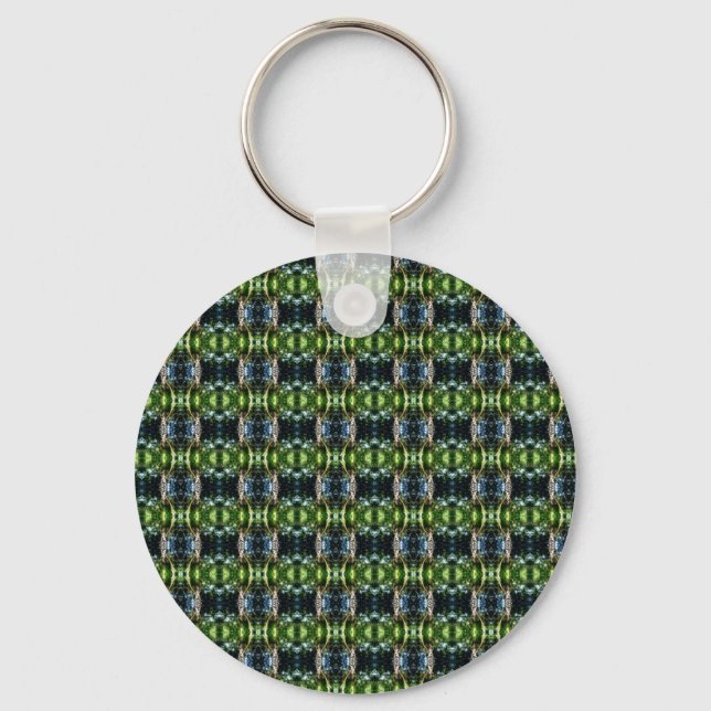Kaleidoscope Grün Keychain (Front)