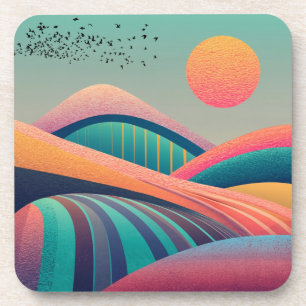 Kaleidoscope Hills Landscape Coaster