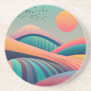 Kaleidoscope Hills Landscape Coaster