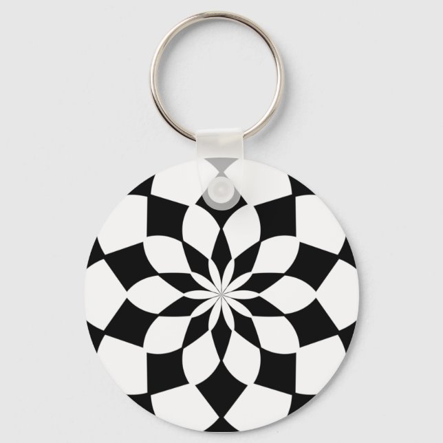 Kaleidoscope ‘K2 SQ’ Keychain (Front)