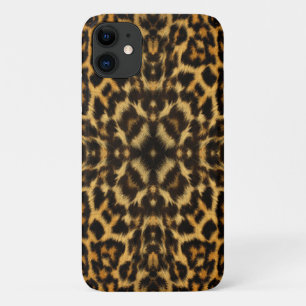 Kaleidoscope Leopard Fur Pattern iPhone 11 Case
