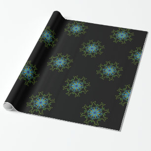 Kaleidoscope Mandala Art Gift Wrapping Paper 2