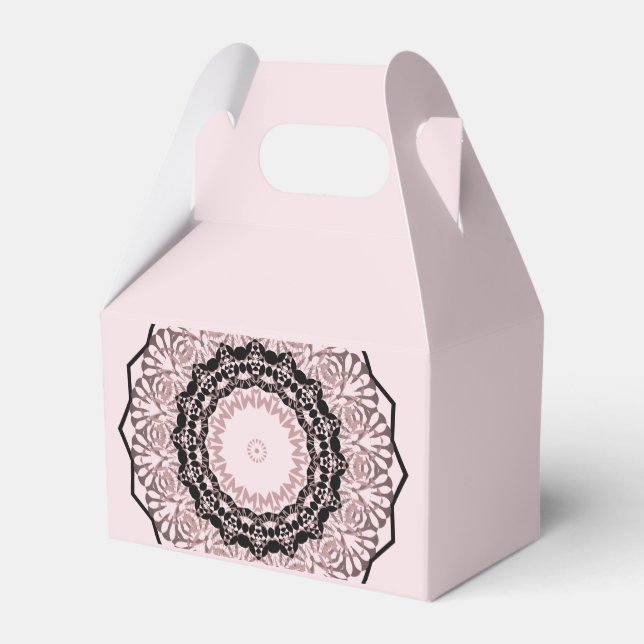 Kaleidoscope , mandala favor box (Back Side)