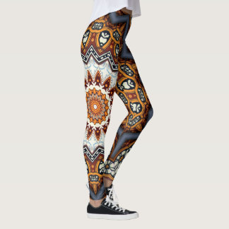 Kaleidoscope Mandala in Portugal: Pattern 224.11 Leggings