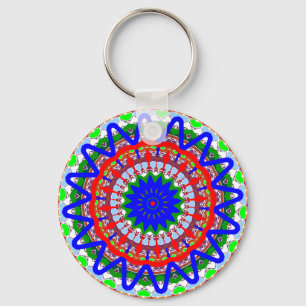 Kaleidoscope Mandalas Keychain