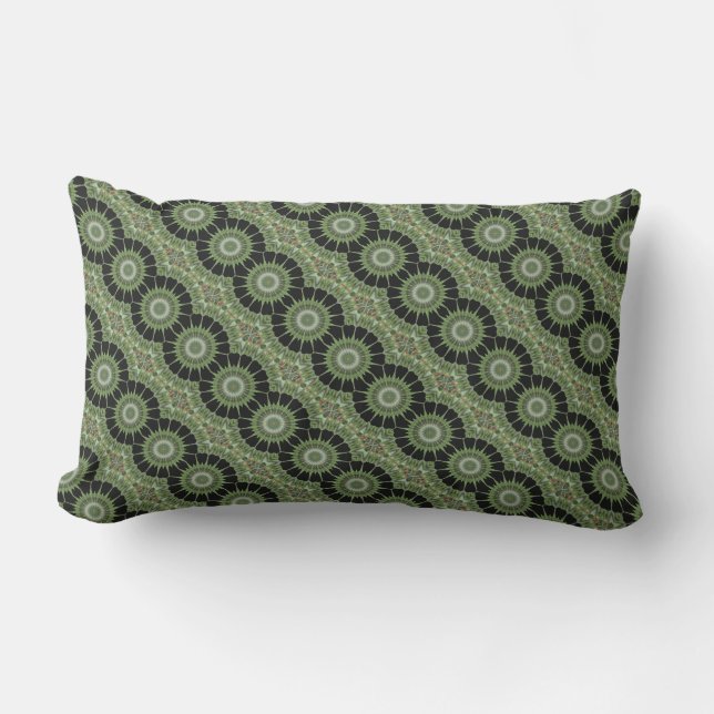 Kaleidoscope Mandela Art Outdoor Pillow (Front)