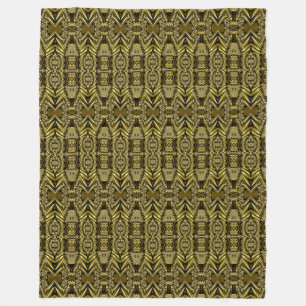 Kaleidoscope Mini Fractal V + your ideas Fleece Blanket