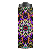 Kaleidoscope modern relief