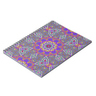 Kaléïdoscope moderne en relief notebook