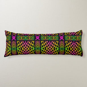 Kaleidoscope Mosaic III + your ideas Body Pillow