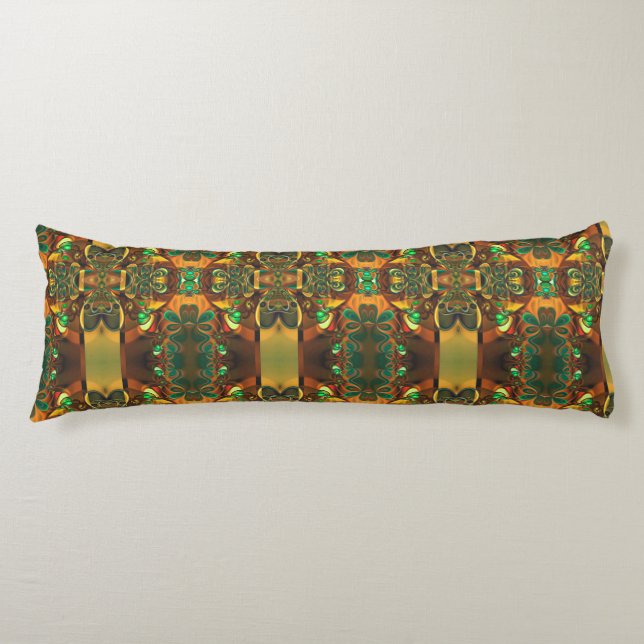 Kaleidoscope Mosaic VI + your ideas Body Pillow (Front)
