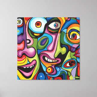 Kaleidoscope of Emotions Canvas Print