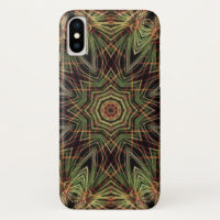 Kaleidoscope of Green Iphone case