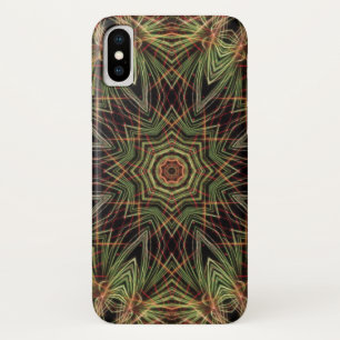 Kaleidoscope of Green Iphone case