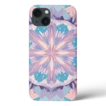 Kaleidoscope Pastel Colours iPhone Case