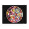 Kaleidoscope Peace Sign Postcard