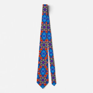 Kaléidoscope peinture à l’huile multicolore Tie