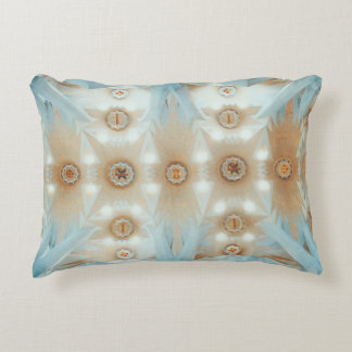 Kaleidoscope photography of ceiling accent pillow