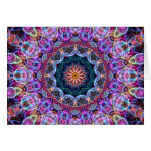 Kaléidoscope pourpre de Lotus