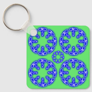 Kaleidoscope Prints Keychain