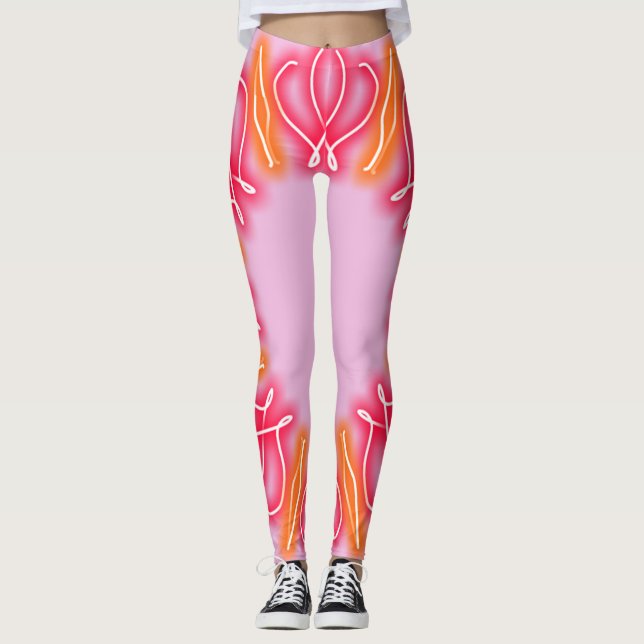 Kaleidoscope Prints Leggings (Front)
