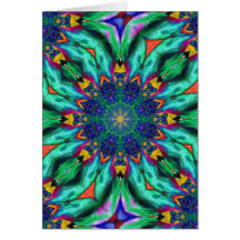 Kaléidoscope psychédélique de mandala