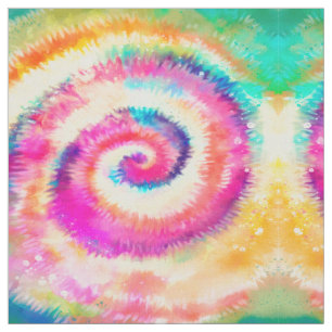 Kaleidoscope rainbow hippie. Dye tie. Watercolor Fabric