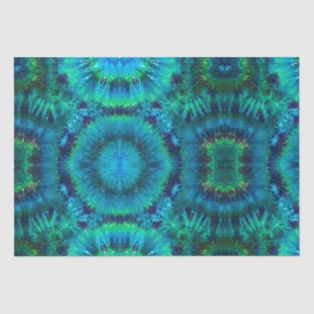 Kaleidoscope Tie Dye Tissue and Craft Paper (Front)